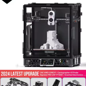 Upgraded SIBOOR Voron Trident [JUNE, 2024] CNC Metal Structure 4AWD CoreXY 3D Printer DIY Desktop Automatic Leveling 3D Full Kit